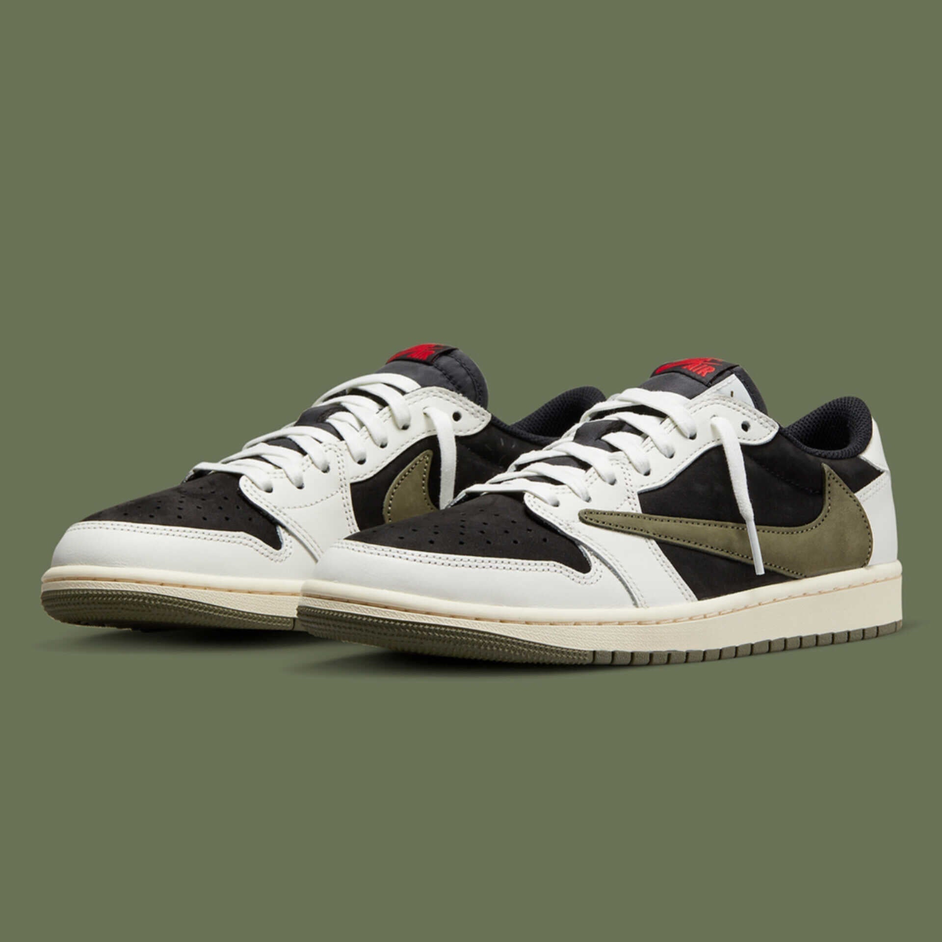AIR JORDAN 1 TRAVIS SCOTT LOW (OLIVE)