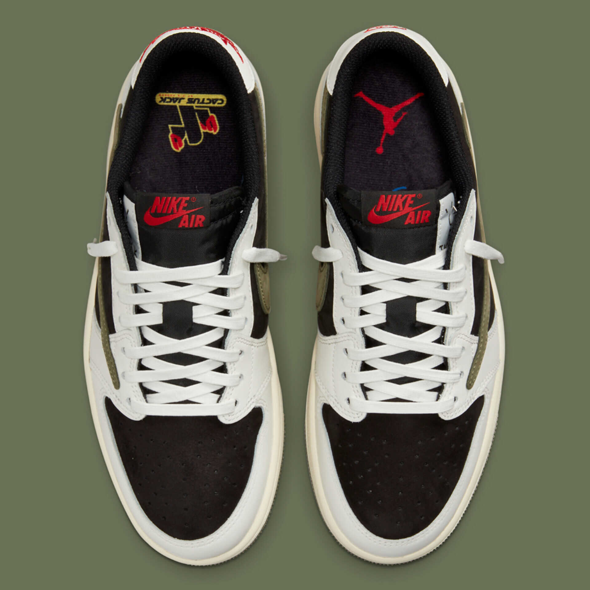 AIR JORDAN 1 TRAVIS SCOTT LOW (OLIVE)