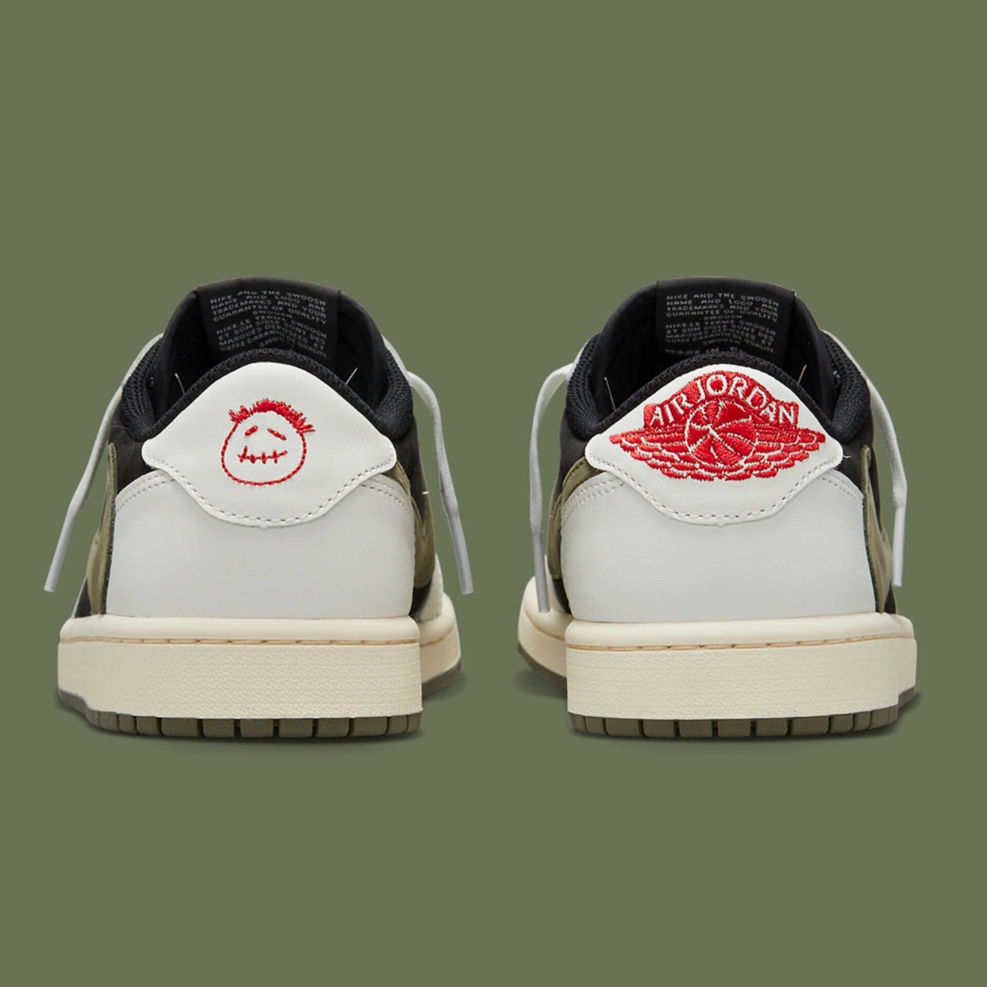 AIR JORDAN 1 TRAVIS SCOTT LOW (OLIVE)