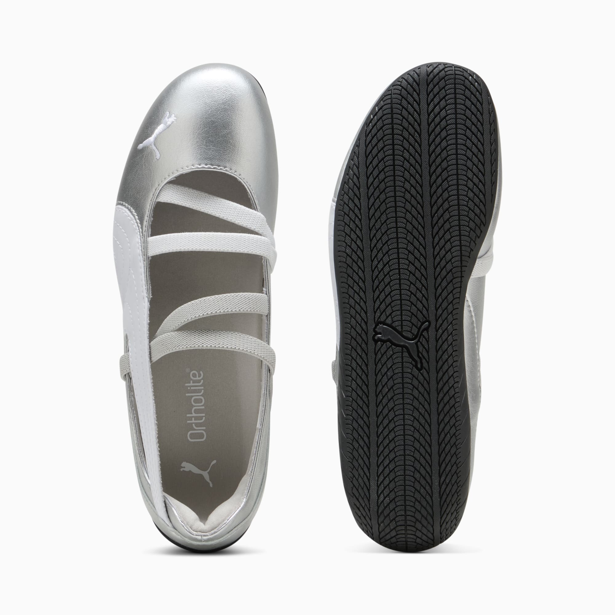SPEEDCAT METALLIC BALLET (SILVER)