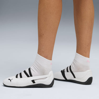 SPEEDCAT SUEDE BALLET (WHITE)