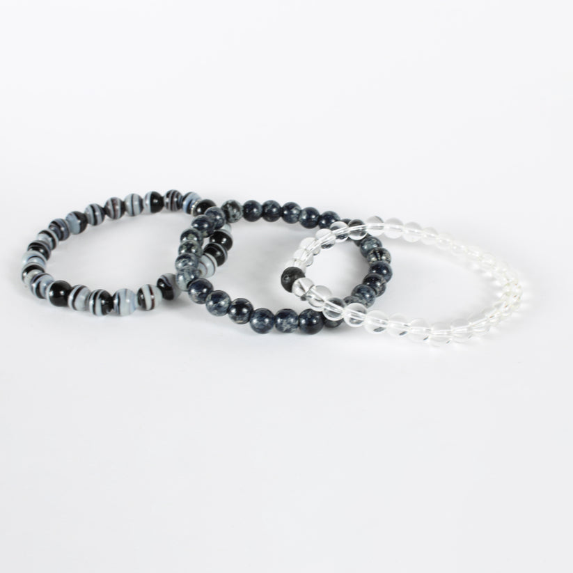Frost Slate Bracelets | Combo of 3 Pieces