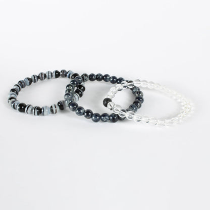Frost Slate Bracelets | Combo of 3 Pieces