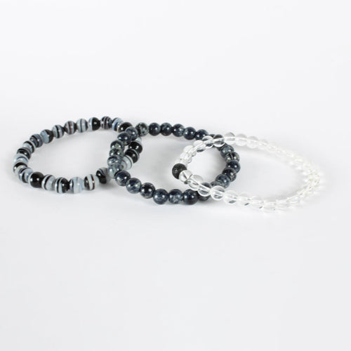 Frost Slate Bracelets | Combo of 3 Pieces