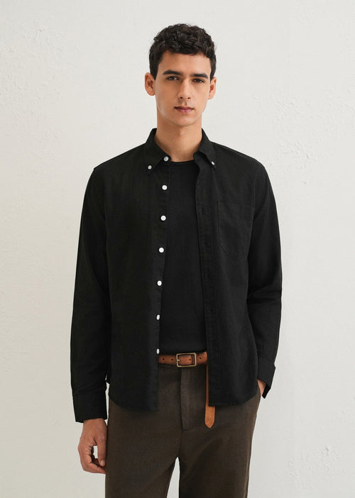 Linen Blend (Obsidian Black)