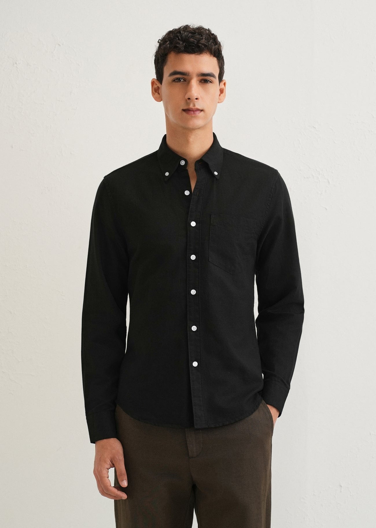 Linen Blend (Obsidian Black)