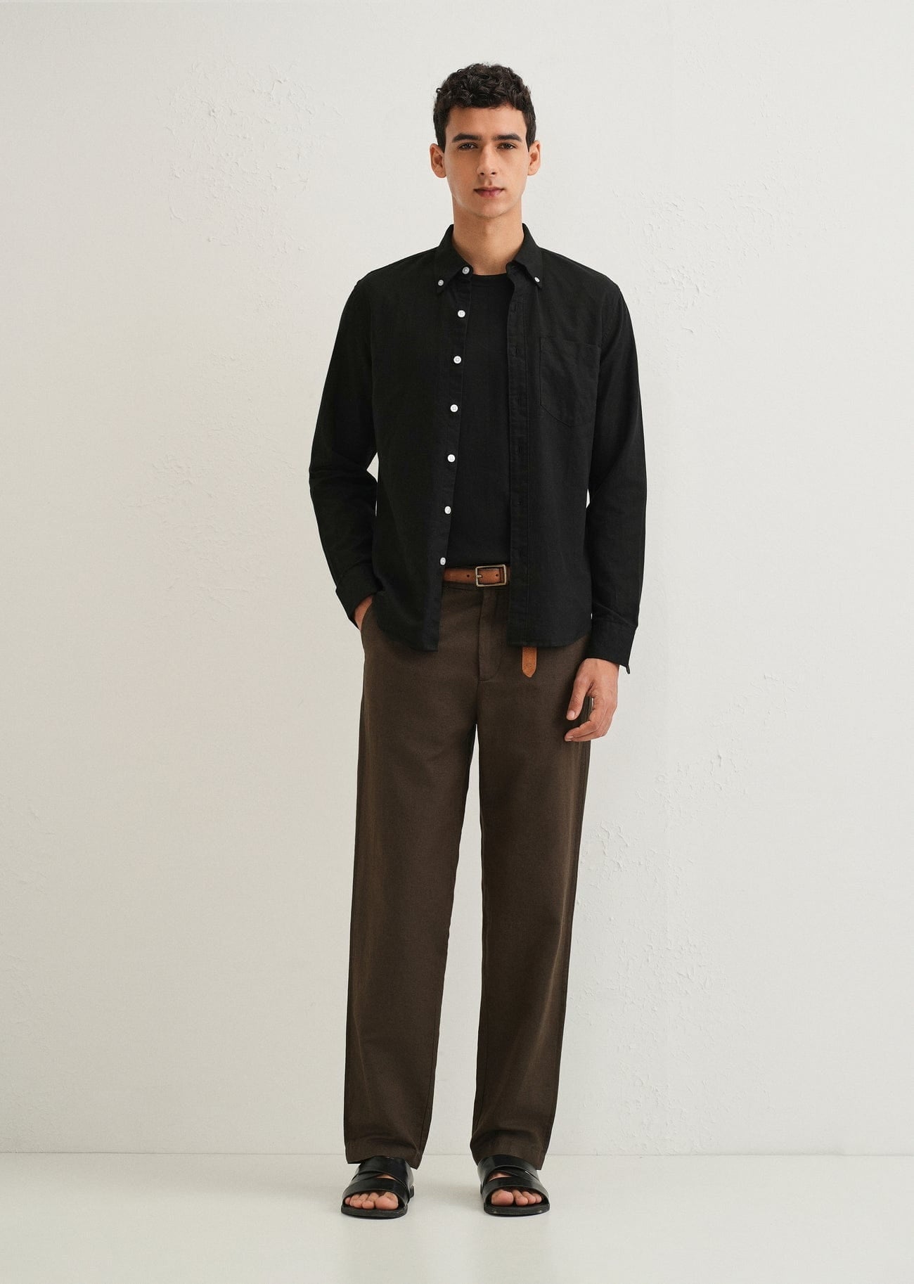 Linen Blend (Obsidian Black)