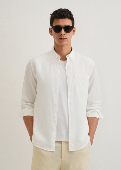 Linen Blend (White)