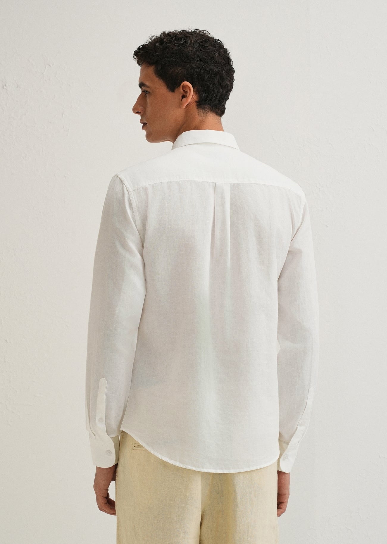 Linen Blend (White)