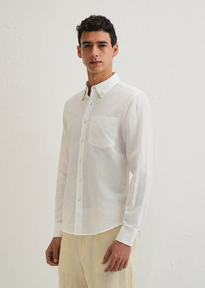 Linen Blend (White)