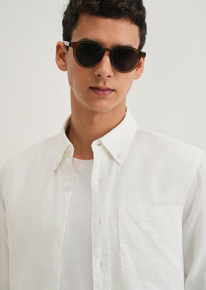 Linen Blend (White)