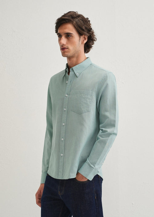 Linen Blend (Tiffany Blue)