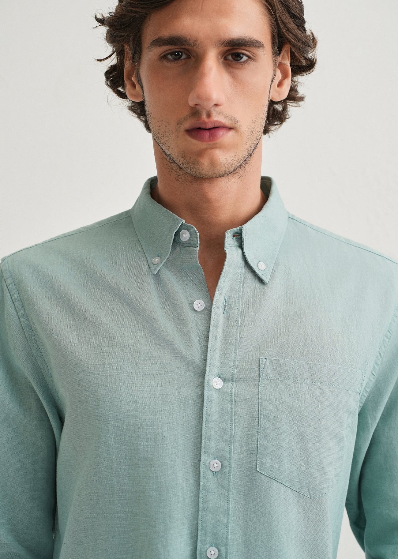 Linen Blend (Tiffany Blue)