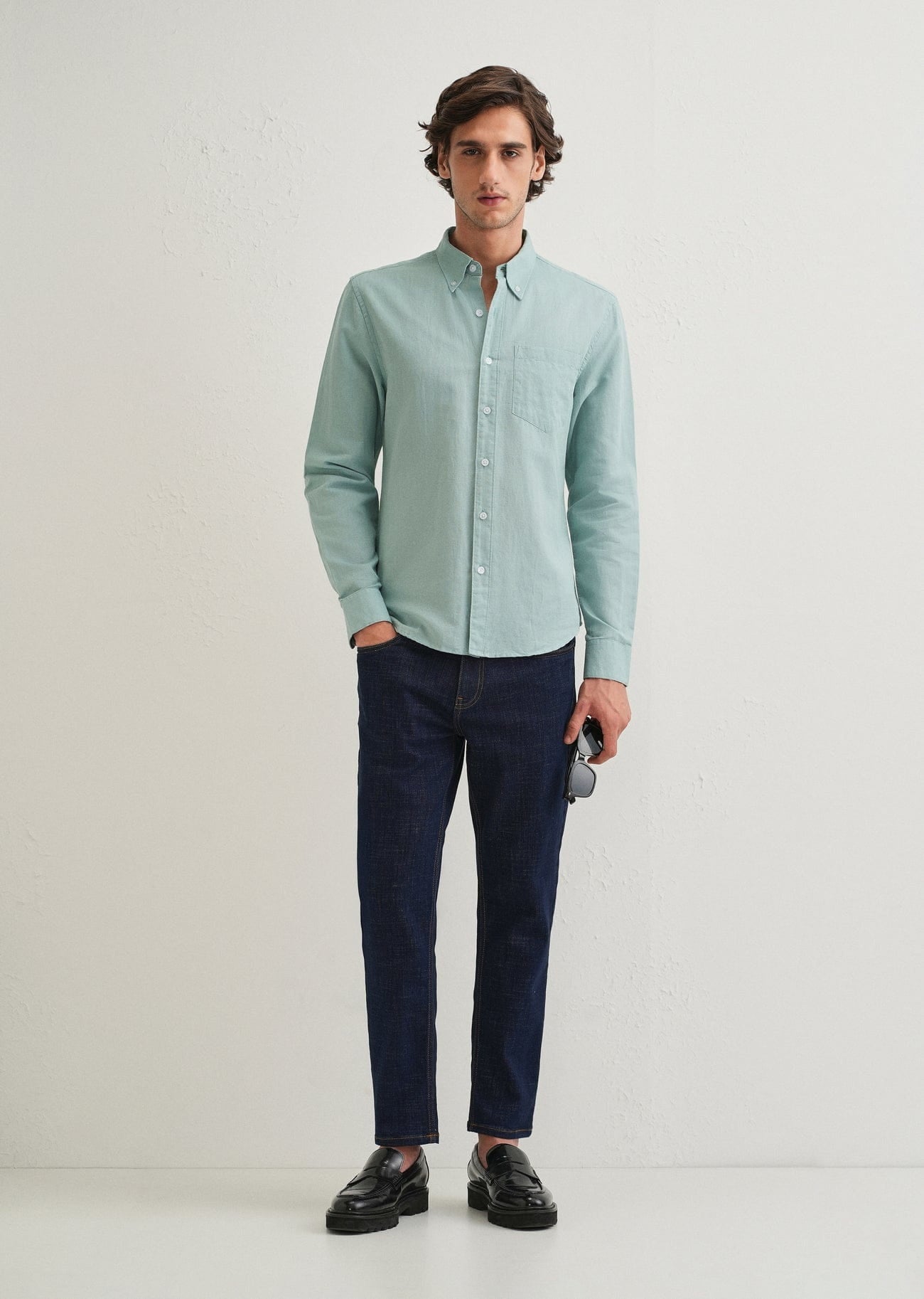 Linen Blend (Tiffany Blue)