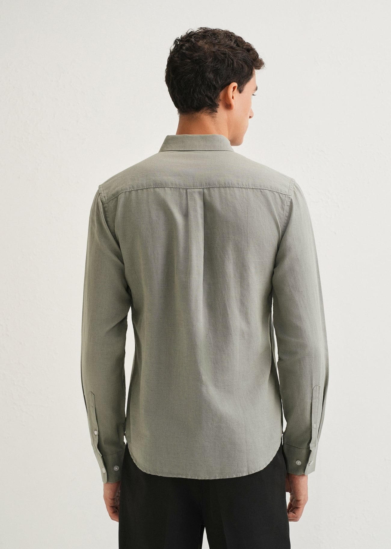Linen Blend (Moss Green)