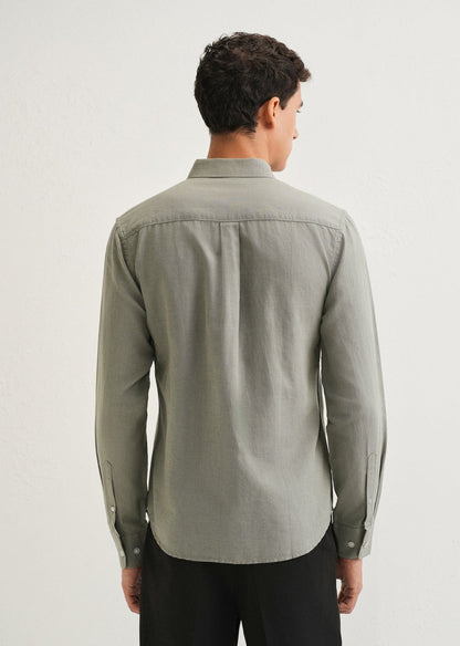 Linen Blend (Moss Green)