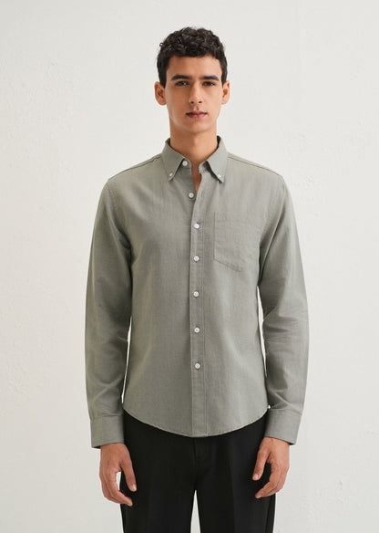 Linen Blend (Moss Green)