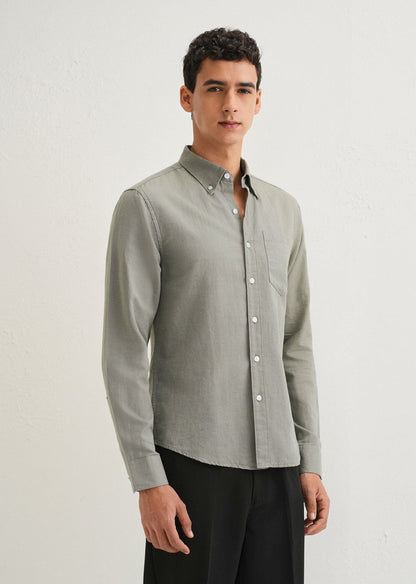 Linen Blend (Moss Green)