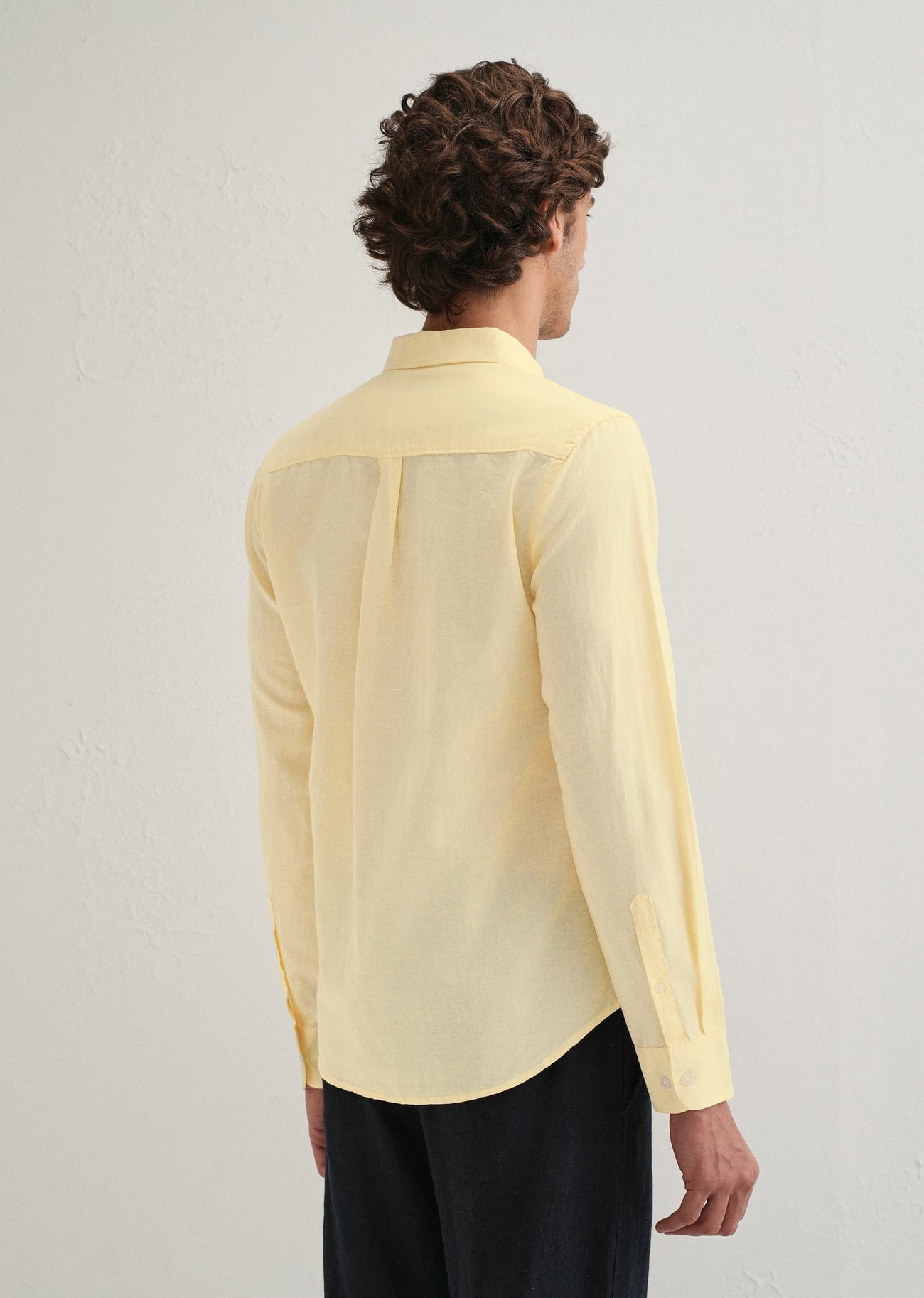 Linen Blend (Pastel Yellow)