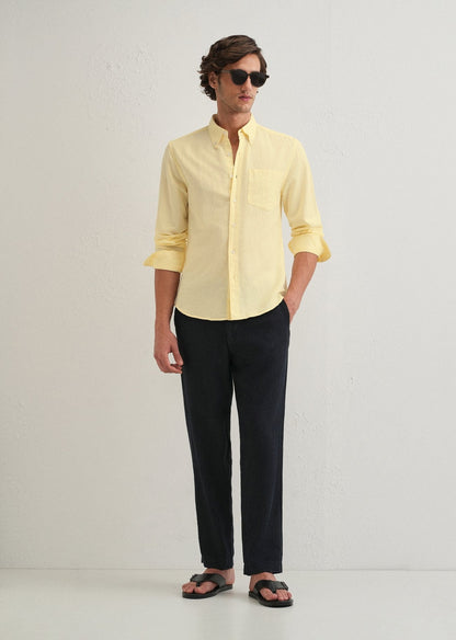 Linen Blend (Pastel Yellow)