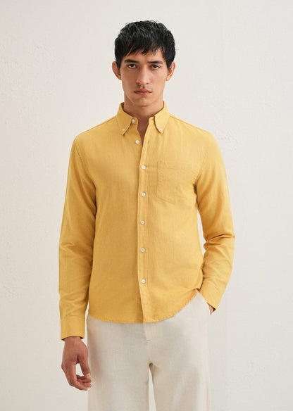 Linen Blend (Mustard Yellow)