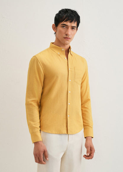Linen Blend (Mustard Yellow)