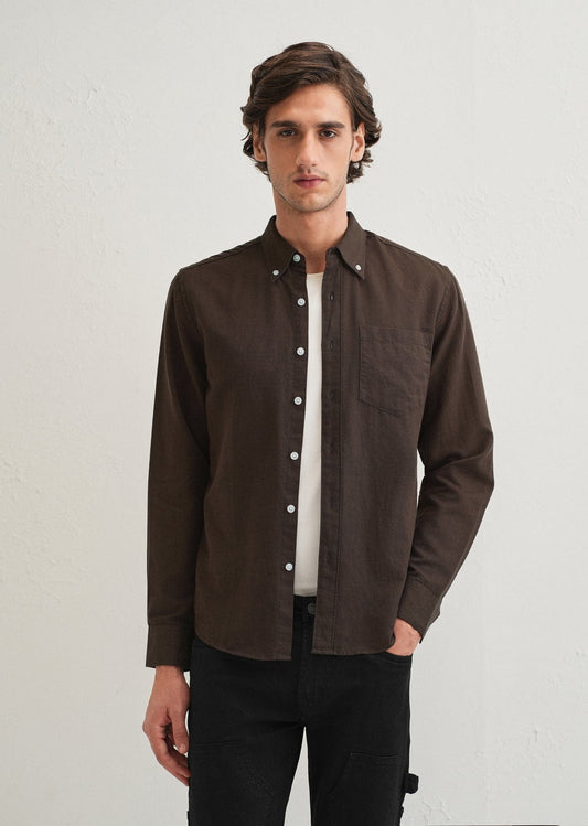 Linen Blend (Coffee Brown)