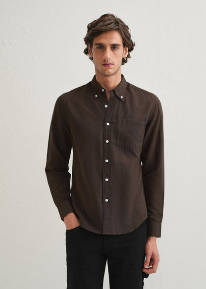 Linen Blend (Coffee Brown)