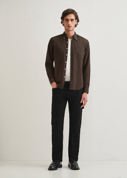 Linen Blend (Coffee Brown)