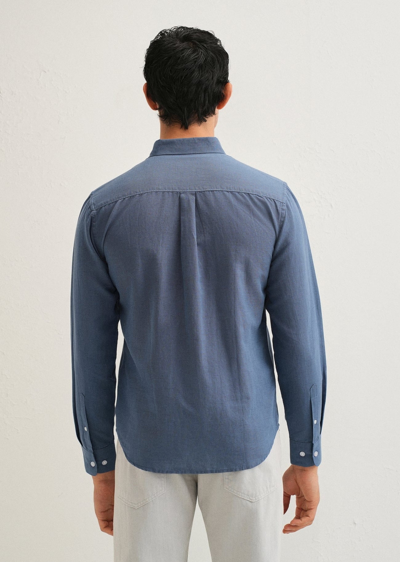 Linen Blend (Sapphire Blue)