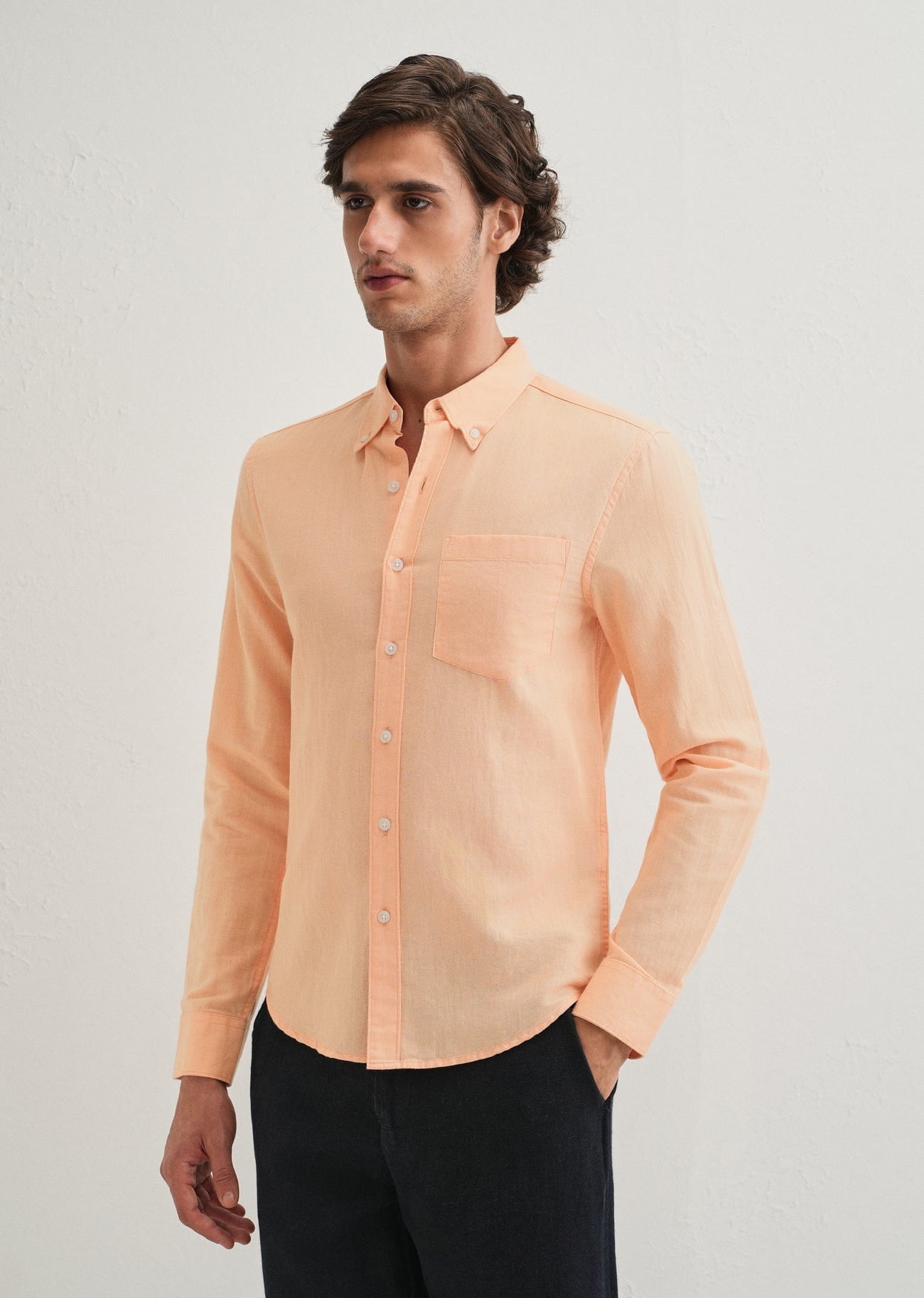 Linen Blend (Orange)