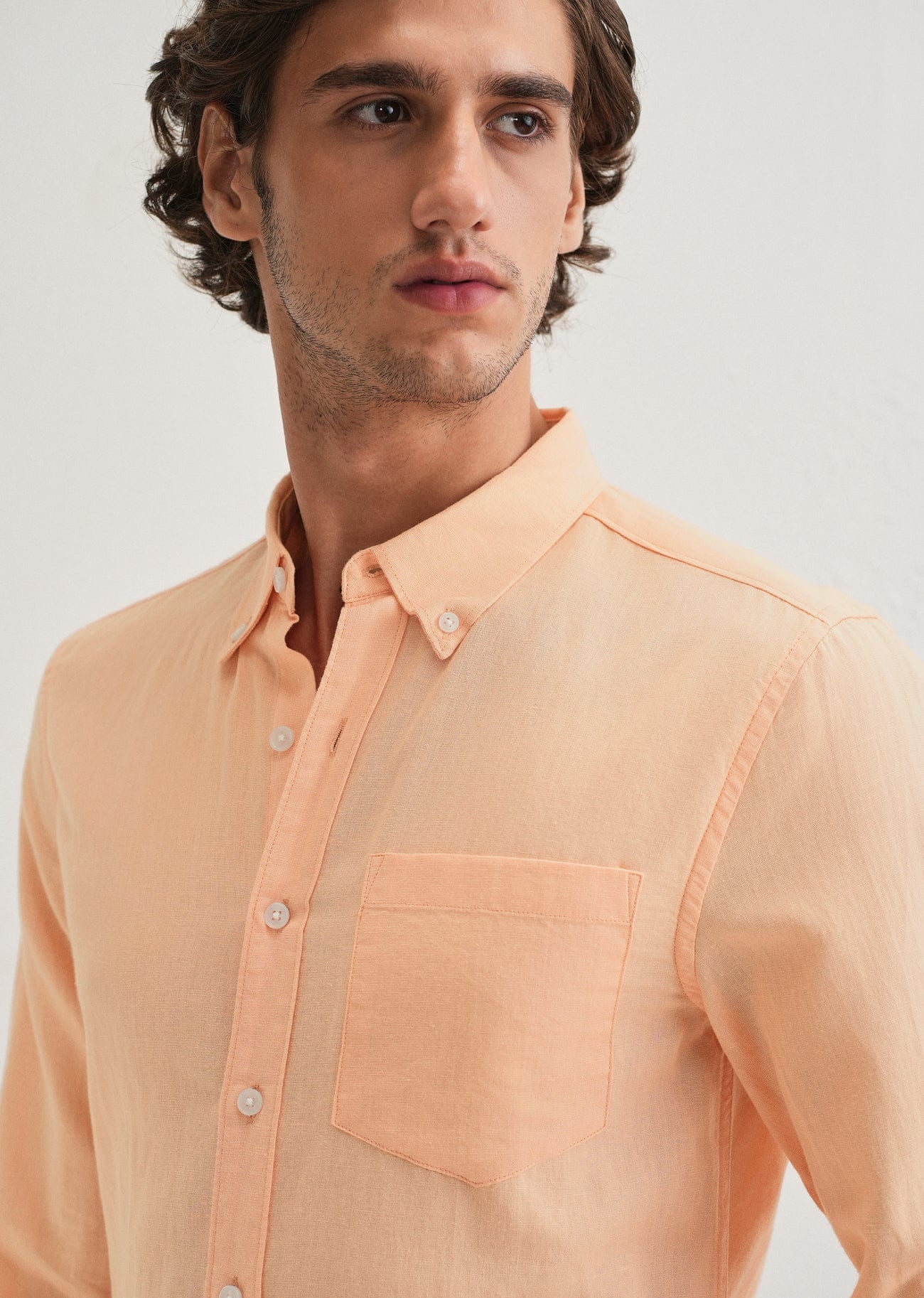 Linen Blend (Orange)