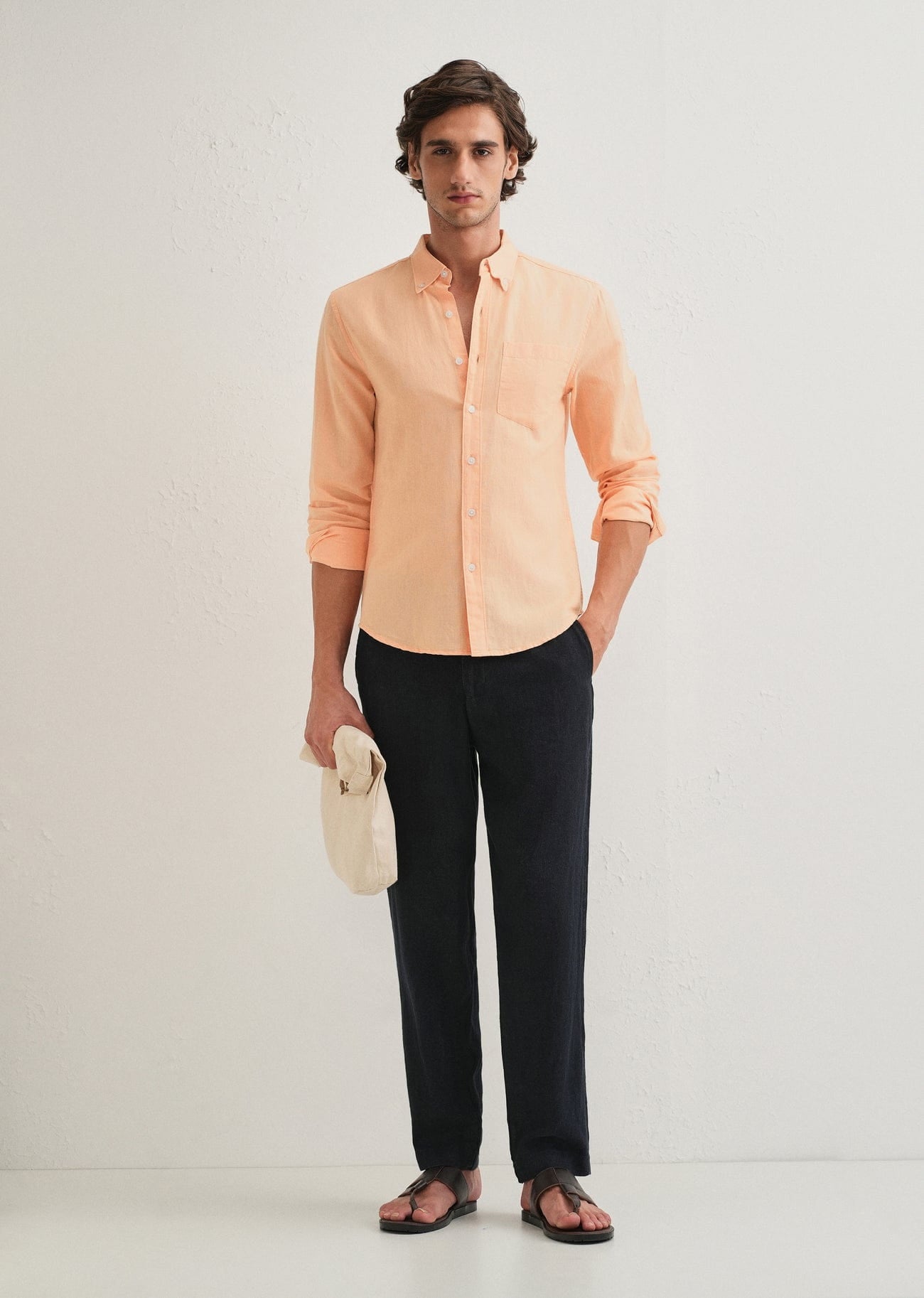 Linen Blend (Orange)