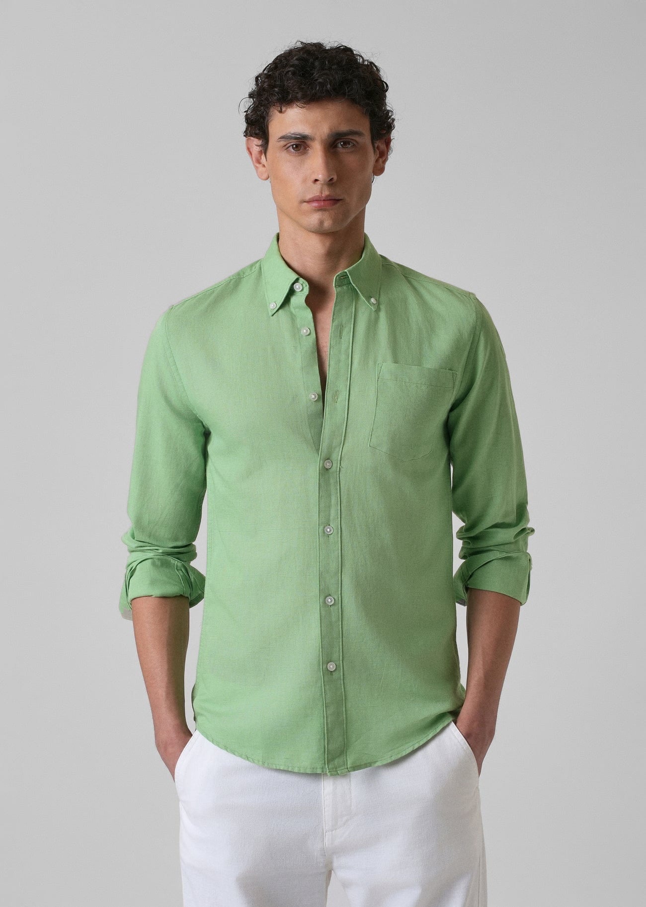 Linen Blend (Green)