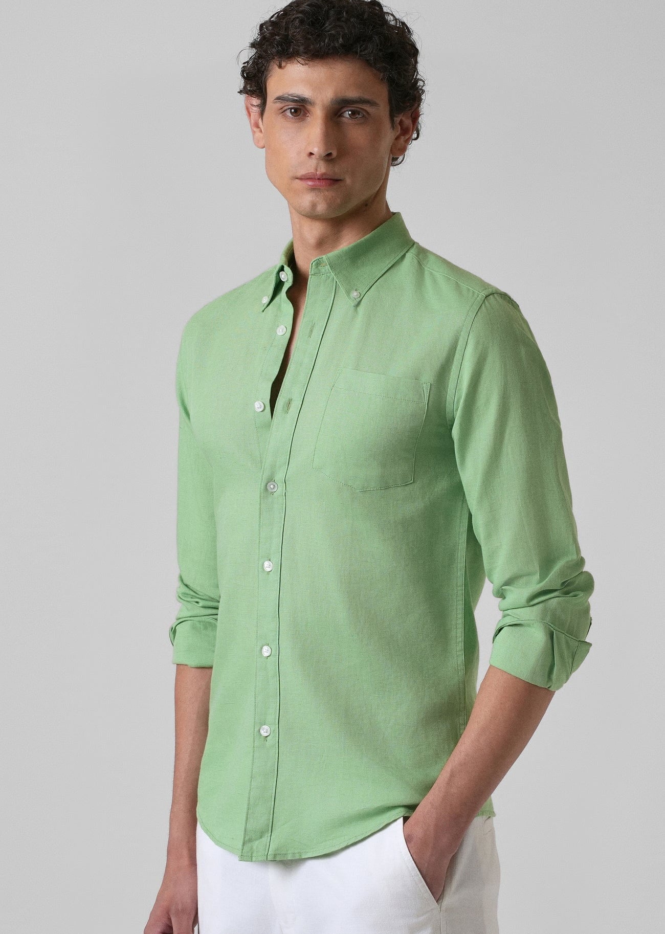 Linen Blend (Green)
