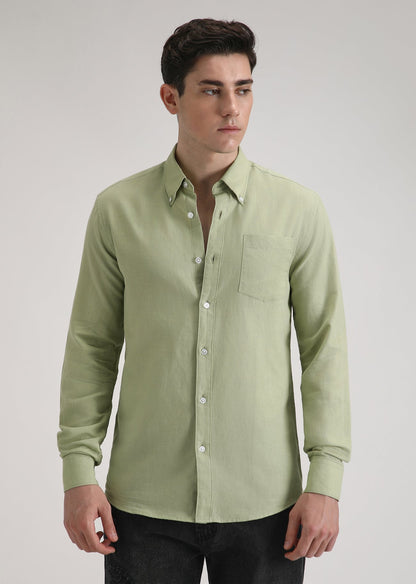 Linen Blend (Pastel Green)