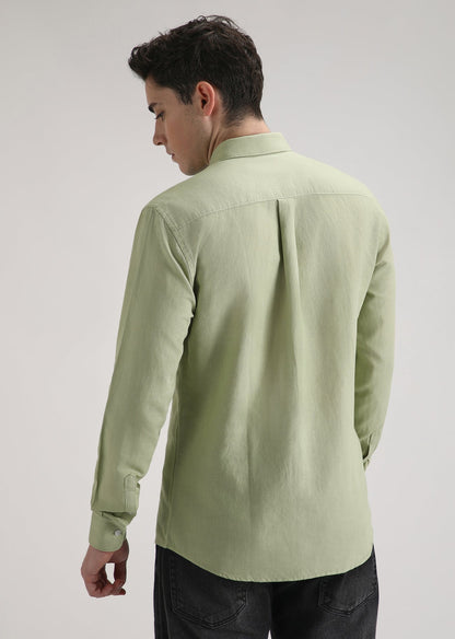 Linen Blend (Pastel Green)