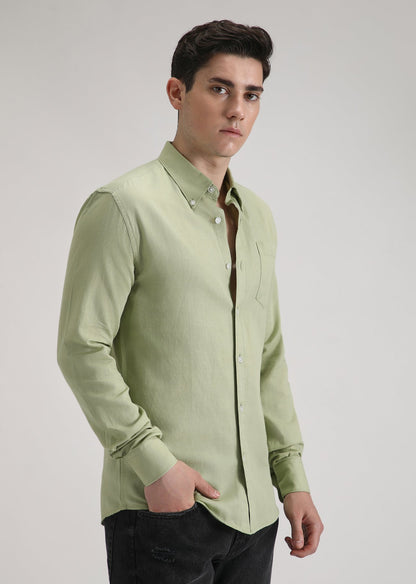 Linen Blend (Pastel Green)