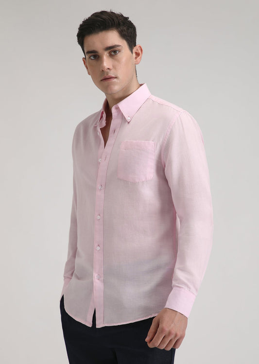 Linen Blend (Pale Pink)
