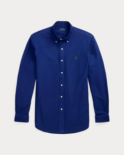 Classic Fit Garment-Dyed Oxford Shirt (Fresh Water)