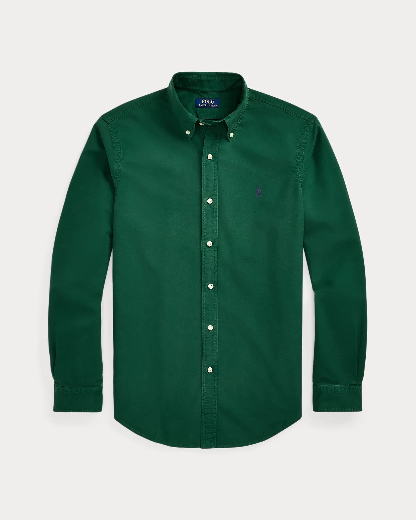 Classic Fit Garment-Dyed Oxford Shirt (New Forest)