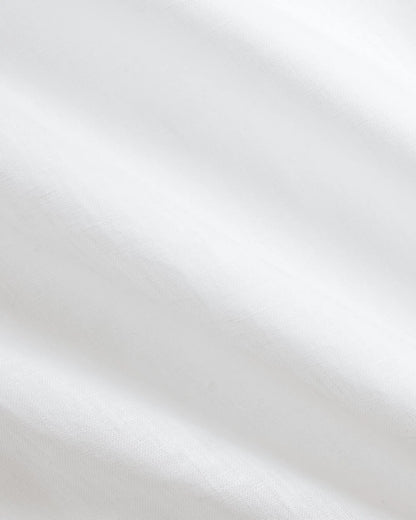 Classic Fit Linen Shirt (Ceramic White)