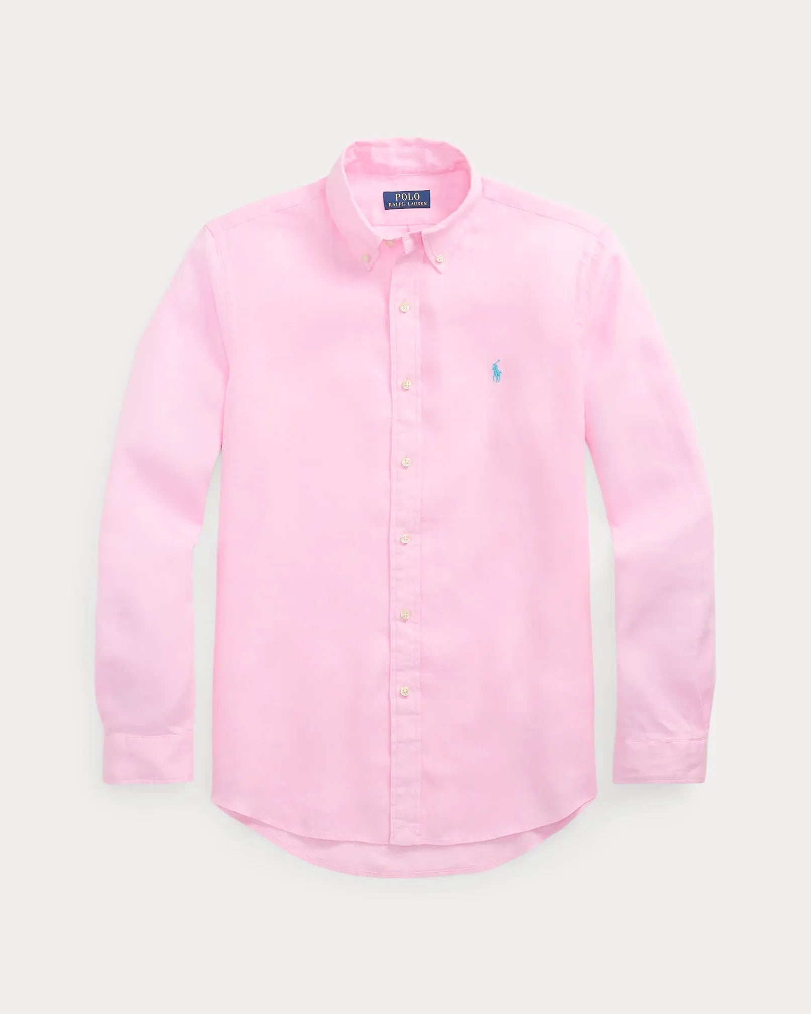 Classic Fit Linen Shirt (Carmel Pink)