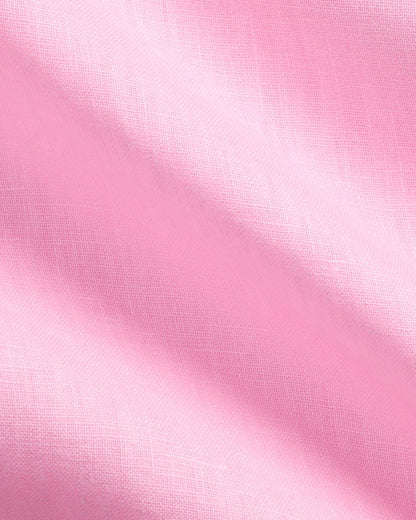 Classic Fit Linen Shirt (Carmel Pink)