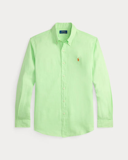 Classic Fit Linen Shirt (Cruise Lime)