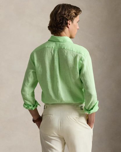 Classic Fit Linen Shirt (Cruise Lime)
