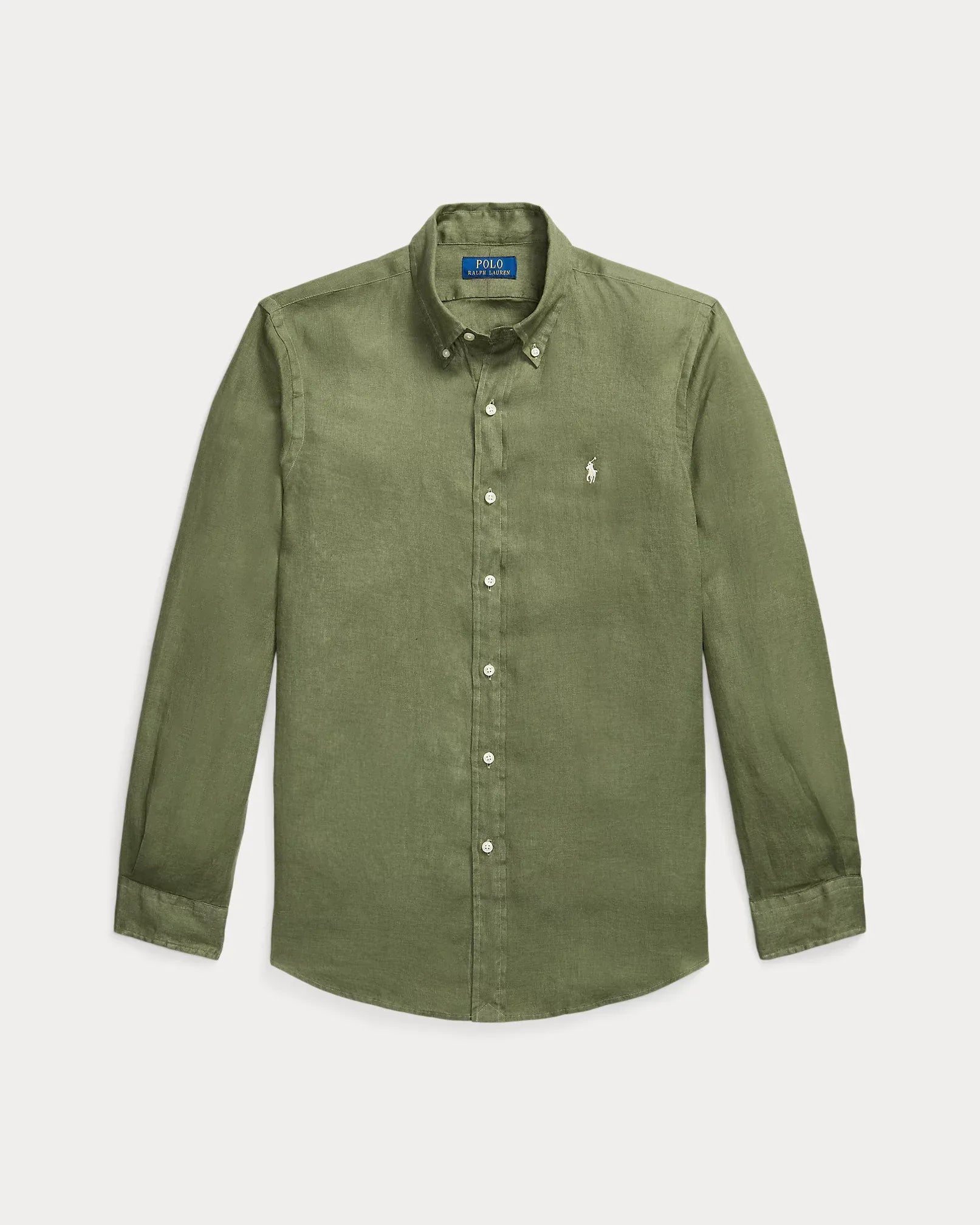 Classic Fit Linen Shirt (Garden Trail)