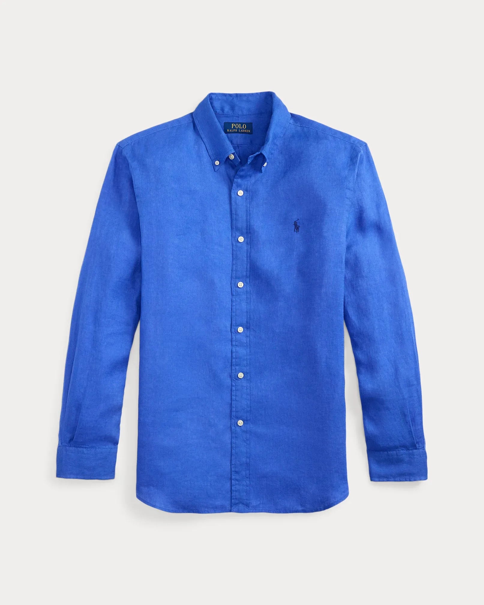 Classic Fit Linen Shirt (New Iris Blue)
