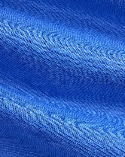 Classic Fit Linen Shirt (New Iris Blue)