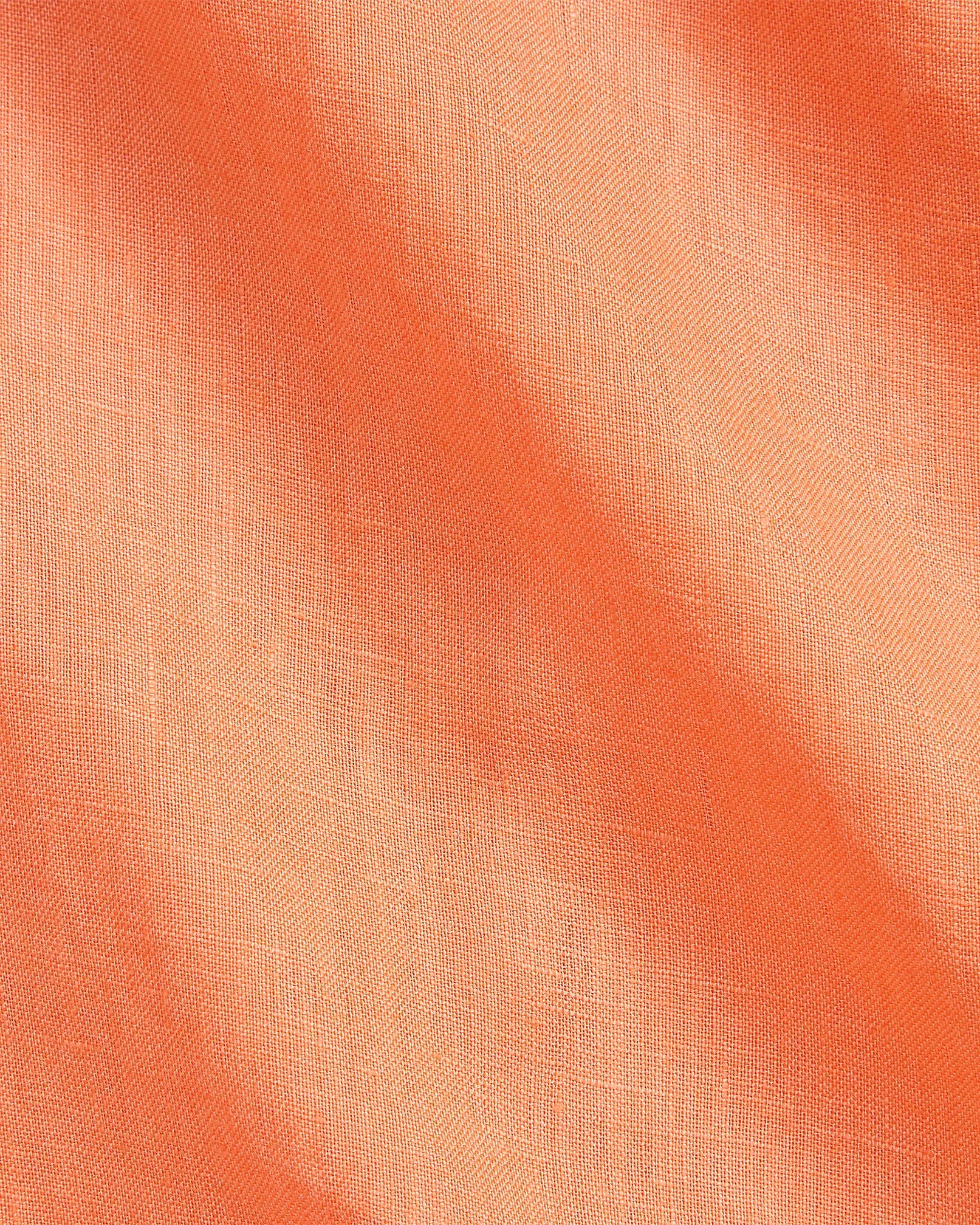 Classic Fit Linen Shirt (Pompano Orange)